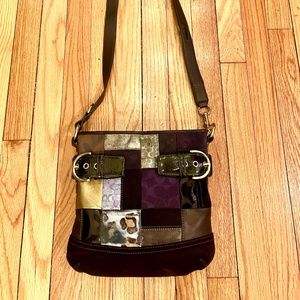 COACH Limited Edition Patchwork Brass Hardware